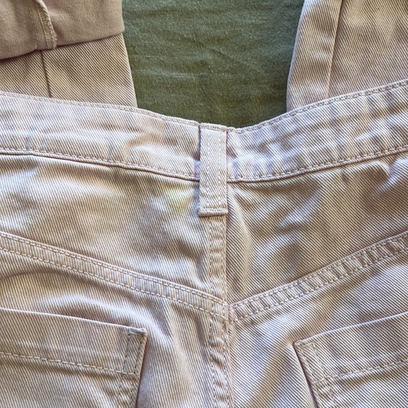 ✨H&M LIGHT PINK CARGO PANTS SZ 6 - Picture 6 of 6